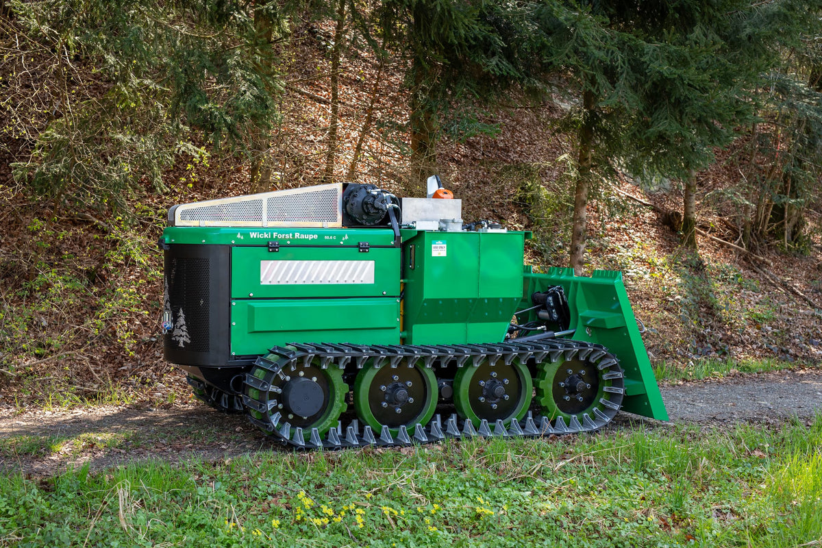 Wicki Forst Raupe – Gummiraupenfahrwerk