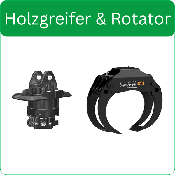 Holzgreifer / Rotator