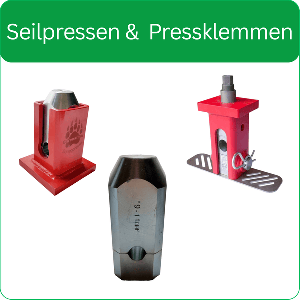 Seilpressen / Pressklemmen
