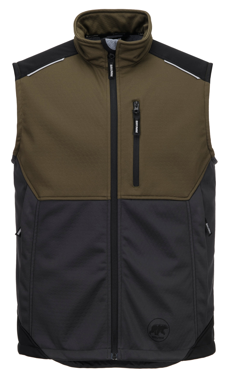 BRUMM - Weste Olive