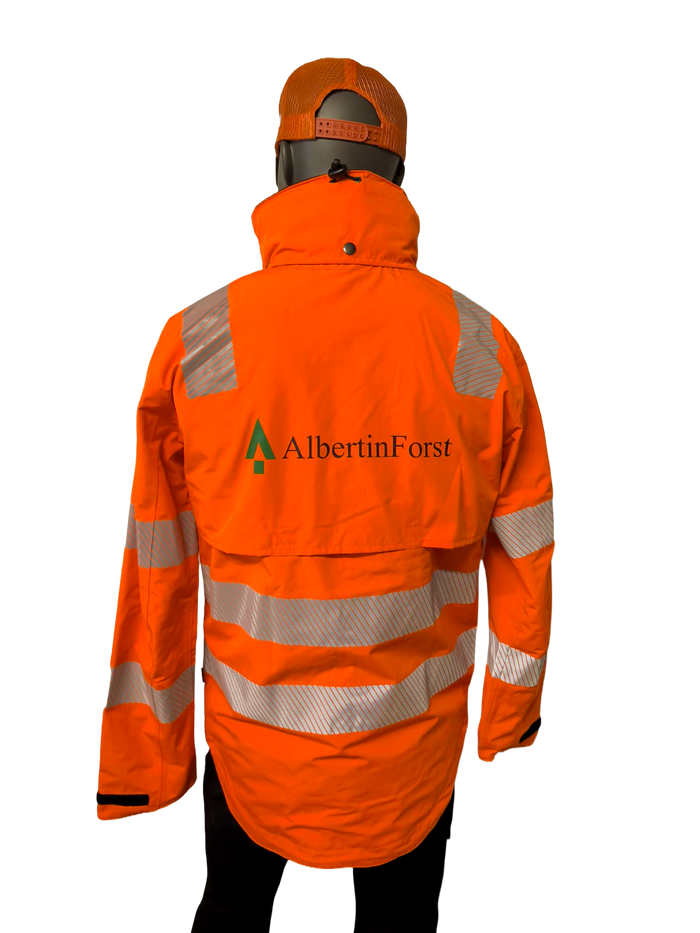 Veredelte Arbeitskleidung mit Firmenlogo – Referenz Wicki Forst AG