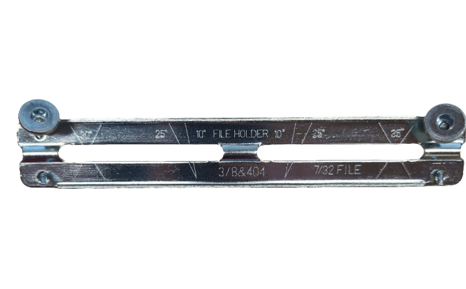 Spencer file holder with gauge 25°/30°