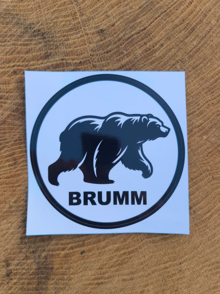 BRUMM Kleber Aufkleber - Wicki Forst AG