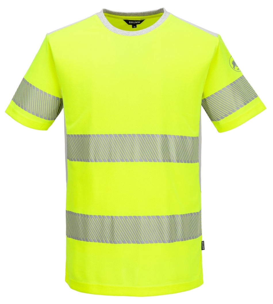 BRUMM - Warnschutz T-Shirt HV Yellow - Wicki Forst AG