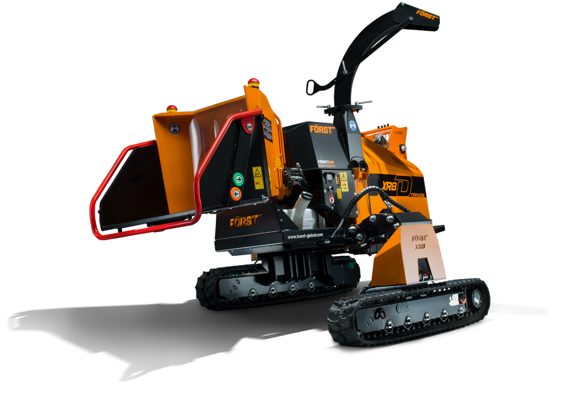 FÖRST XR8D mit Traxion-Raupenfahrwerk