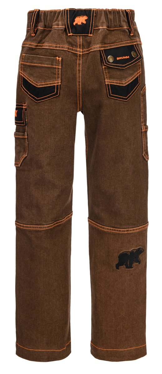 LIEFERBAR AB ENDE DEZEMBER 2026 BRUMM Hardx Youngster H6150 – Robuste Kinder-Arbeitshose aus Denim - Wicki Forst AG