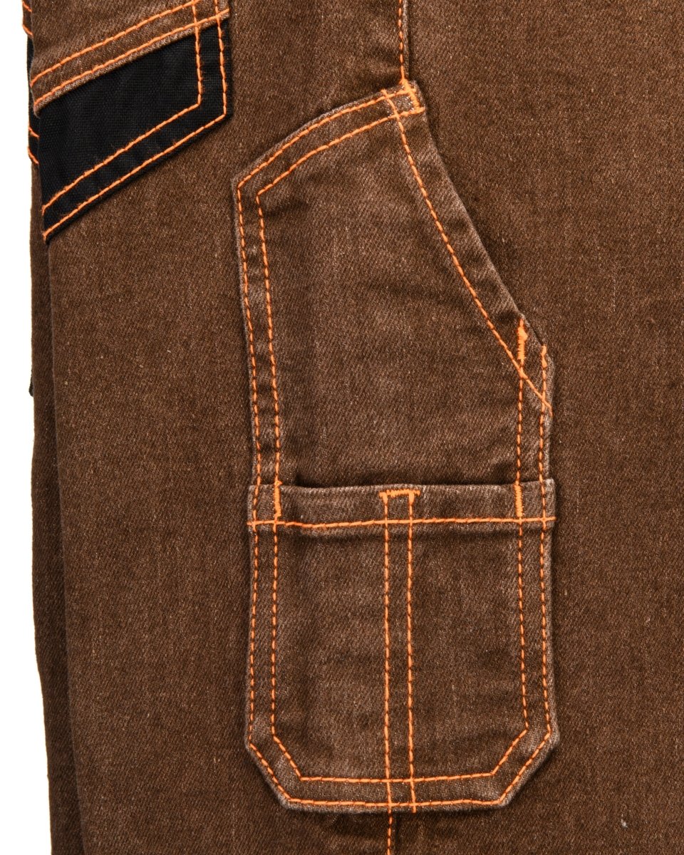 LIEFERBAR AB ENDE DEZEMBER 2026 BRUMM Hardx Youngster H6150 – Robuste Kinder-Arbeitshose aus Denim - Wicki Forst AG