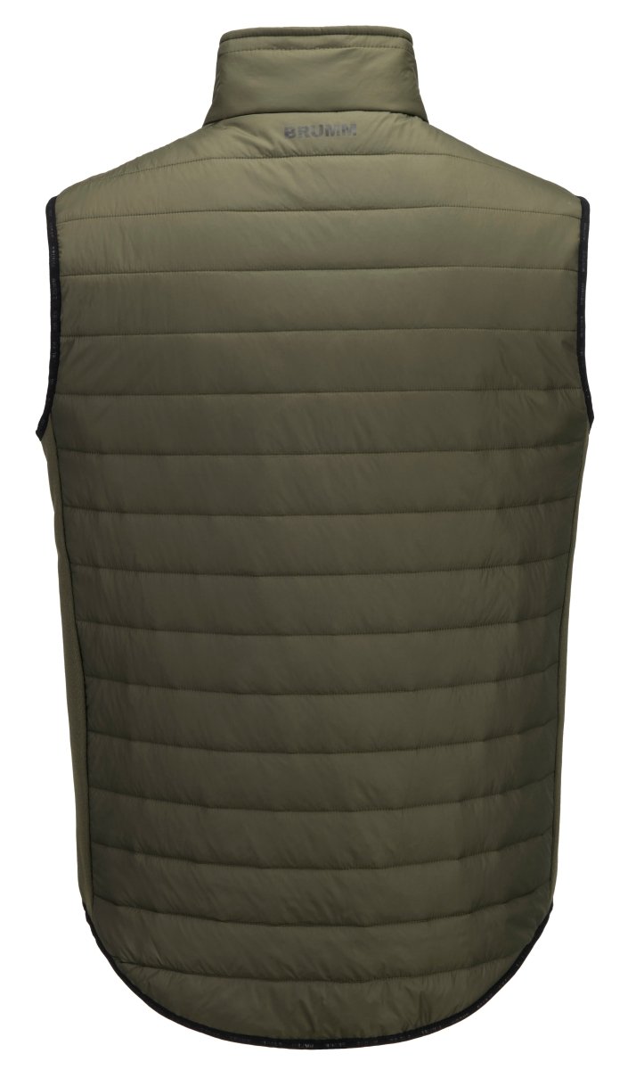 LIEFERBAR AB ENDE DEZEMBER 2026 BRUMM Heizweste Heat Olive W454 - Wicki Forst AG
