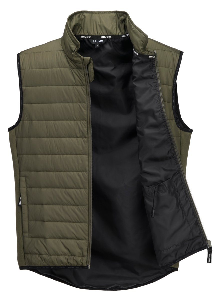 LIEFERBAR AB ENDE DEZEMBER 2026 BRUMM Heizweste Heat Olive W454 - Wicki Forst AG