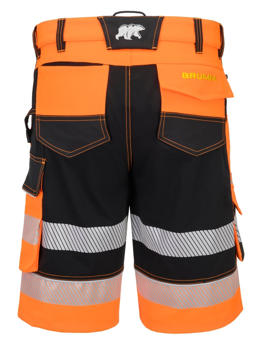 LIEFERBAR AB ENDE DEZEMBER 2026 BRUMM Raptor HV Shorts C5110 – Warnschutz-Shorts in Hi-Vis Orange - Wicki Forst AG