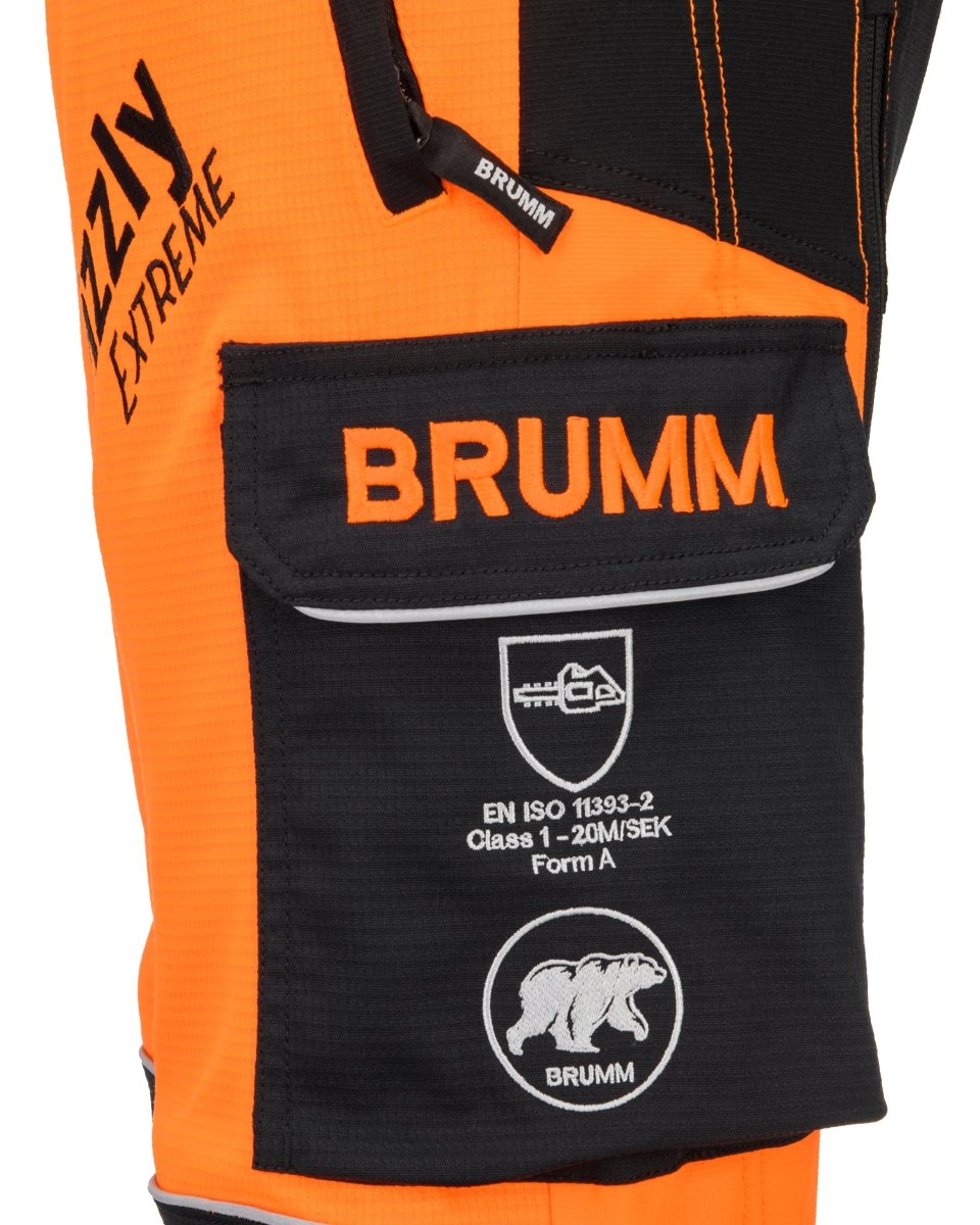 LIEFERBAR AB ENDE DEZEMBER 2026 BRUMM Schnittschutzhose Grizzly Extreme HV - Wicki Forst AG