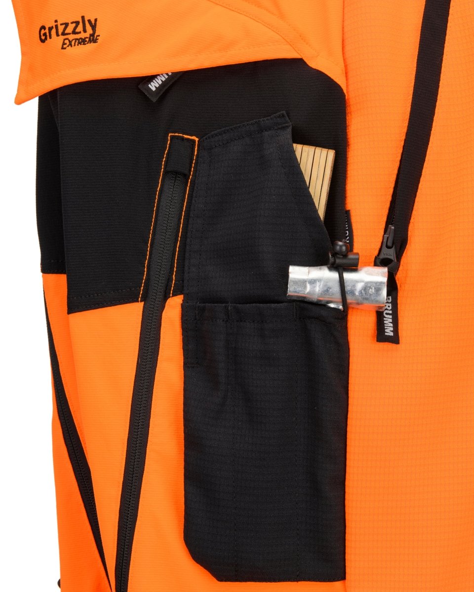 LIEFERBAR AB ENDE DEZEMBER 2026 BRUMM Schnittschutzhose Grizzly Extreme HV - Wicki Forst AG