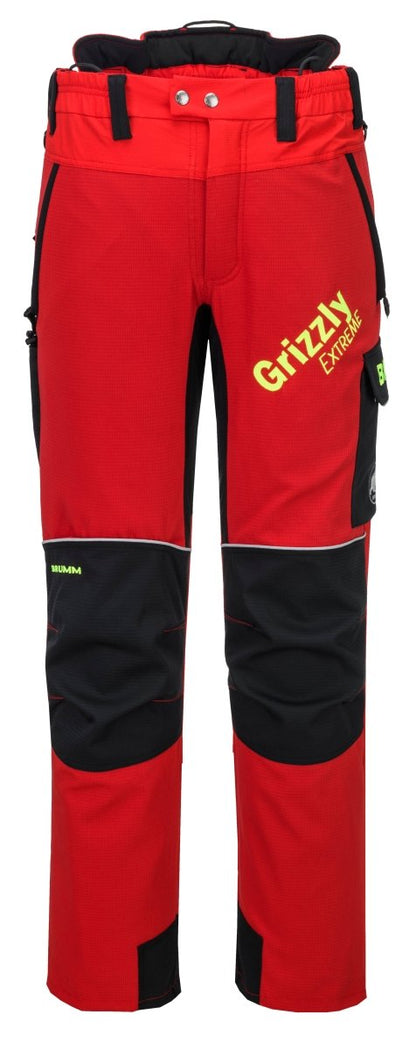 LIEFERBAR AB ENDE DEZEMBER 2026 BRUMM Schnittschutzhose Grizzly Extreme Red - Wicki Forst AG
