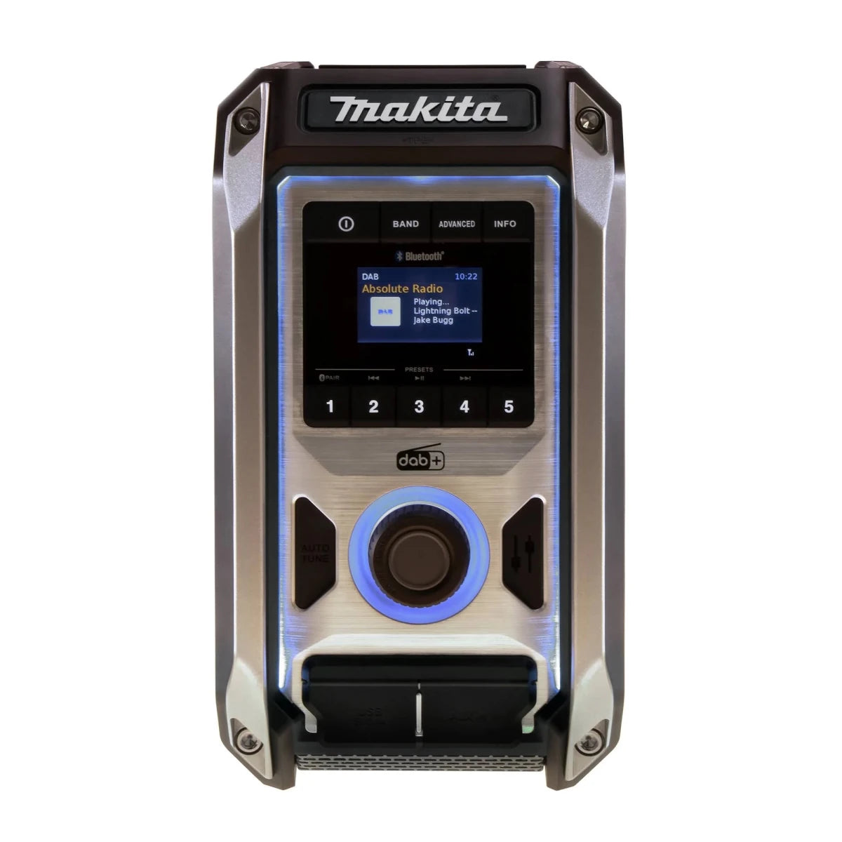 Makita - Akku - Baustellenradio LXT/CXT/AC DMR115 DAB / DAB+ / FM / Bluetooth / Subwoofer - Wicki Forst AG