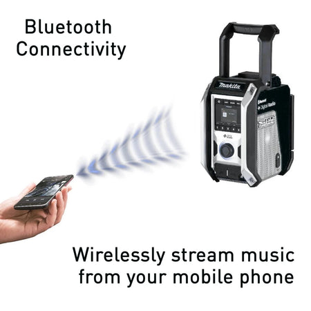 Makita - Akku - Baustellenradio LXT/CXT/AC DMR115 DAB / DAB+ / FM / Bluetooth / Subwoofer - Wicki Forst AG