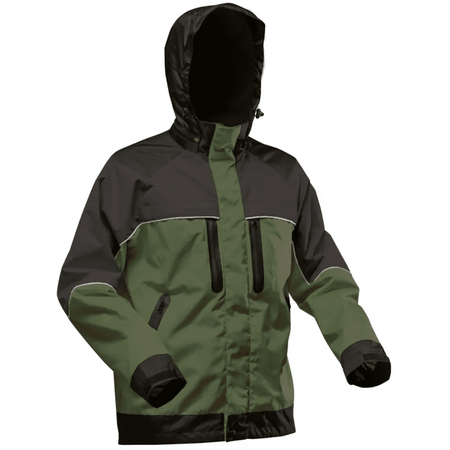 Pfanner - Nanoshield Rainjacket oliv - black - Wicki Forst AG
