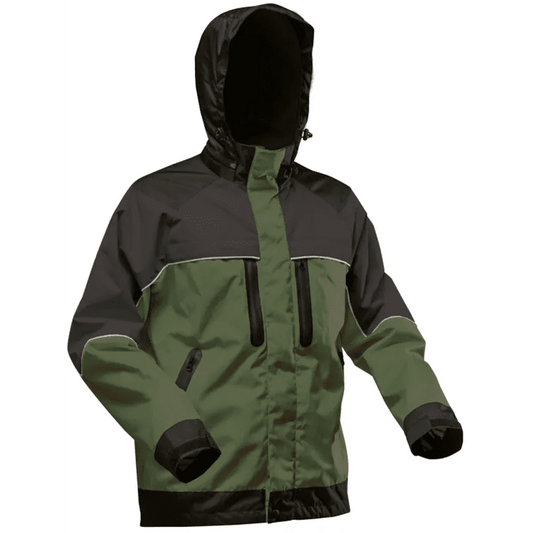 Pfanner - Nanoshield Rainjacket oliv - black - Wicki Forst AG