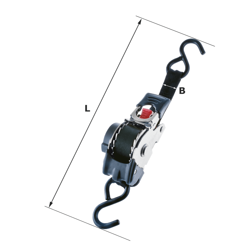 Spannset Zurrgurt mit S - Haken automatisch - Wicki Forst AG