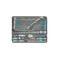 technocraft - PP - Werkzeugkoffer PRO CONSTRUCTION 152 - Wicki Forst AG