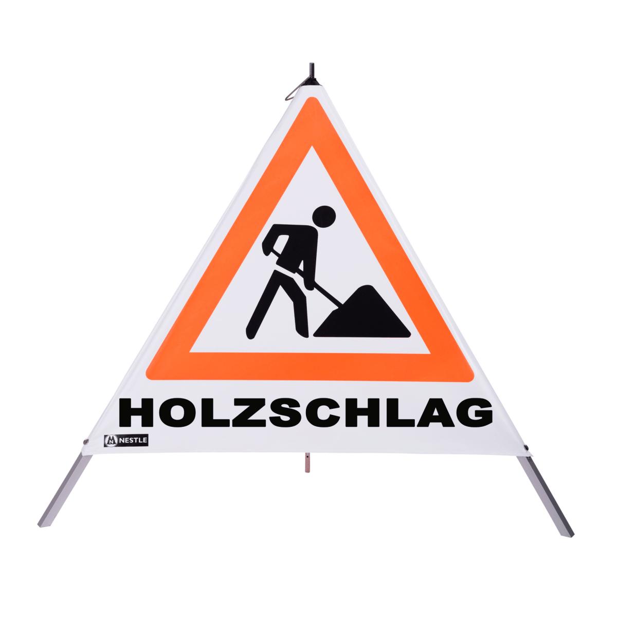 Warnpyramide 90 cm Holzschlag - Wicki Forst AG
