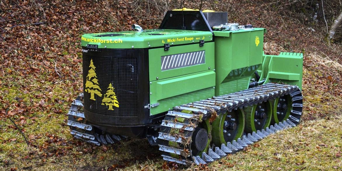 Wicki Forst Raupe Grundmaschine ohne Optionen